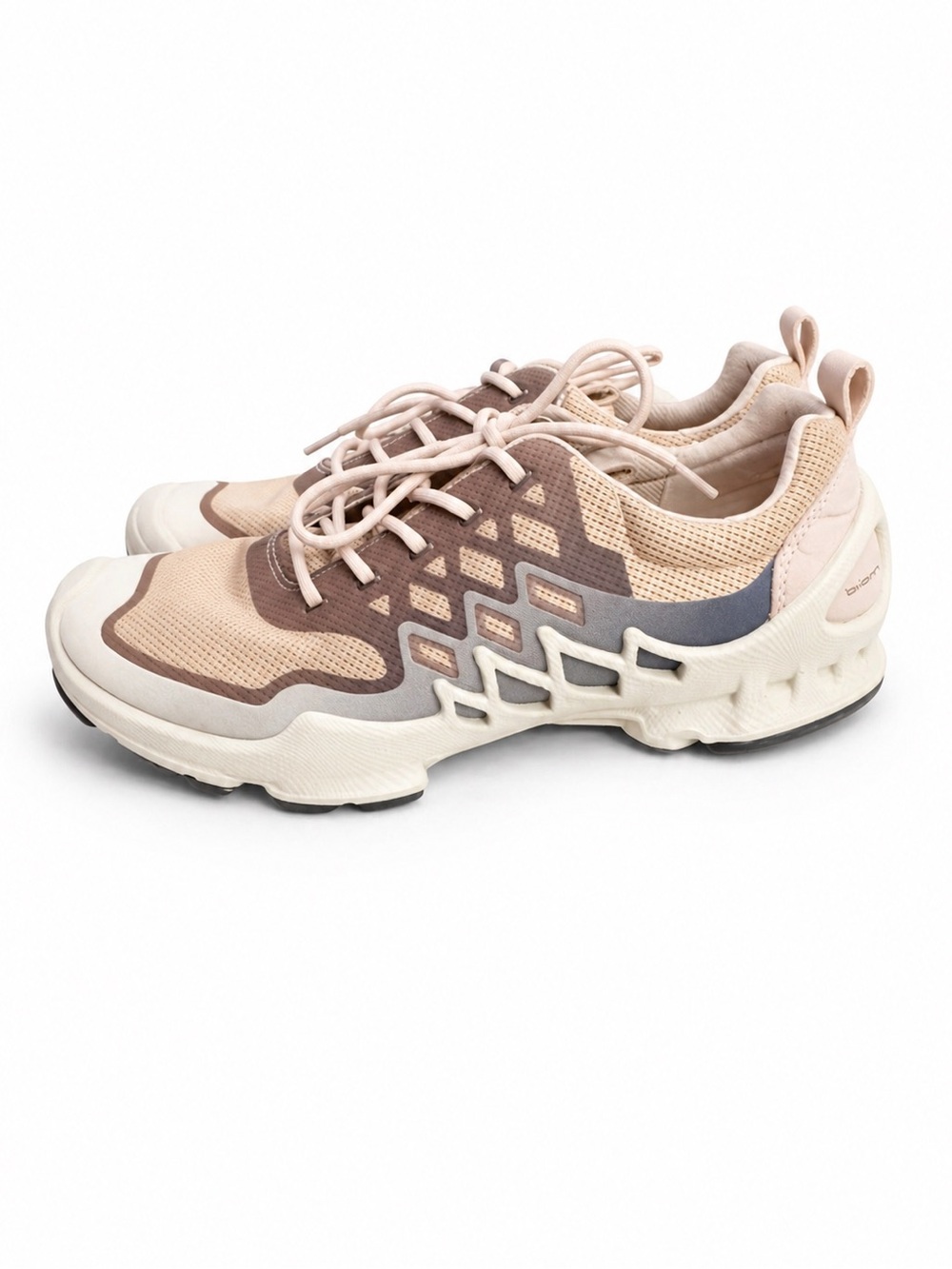 ECCO Biom AEX Phorene Women’s Trainer Sneakers Rose Dust/Marine | Size: 9